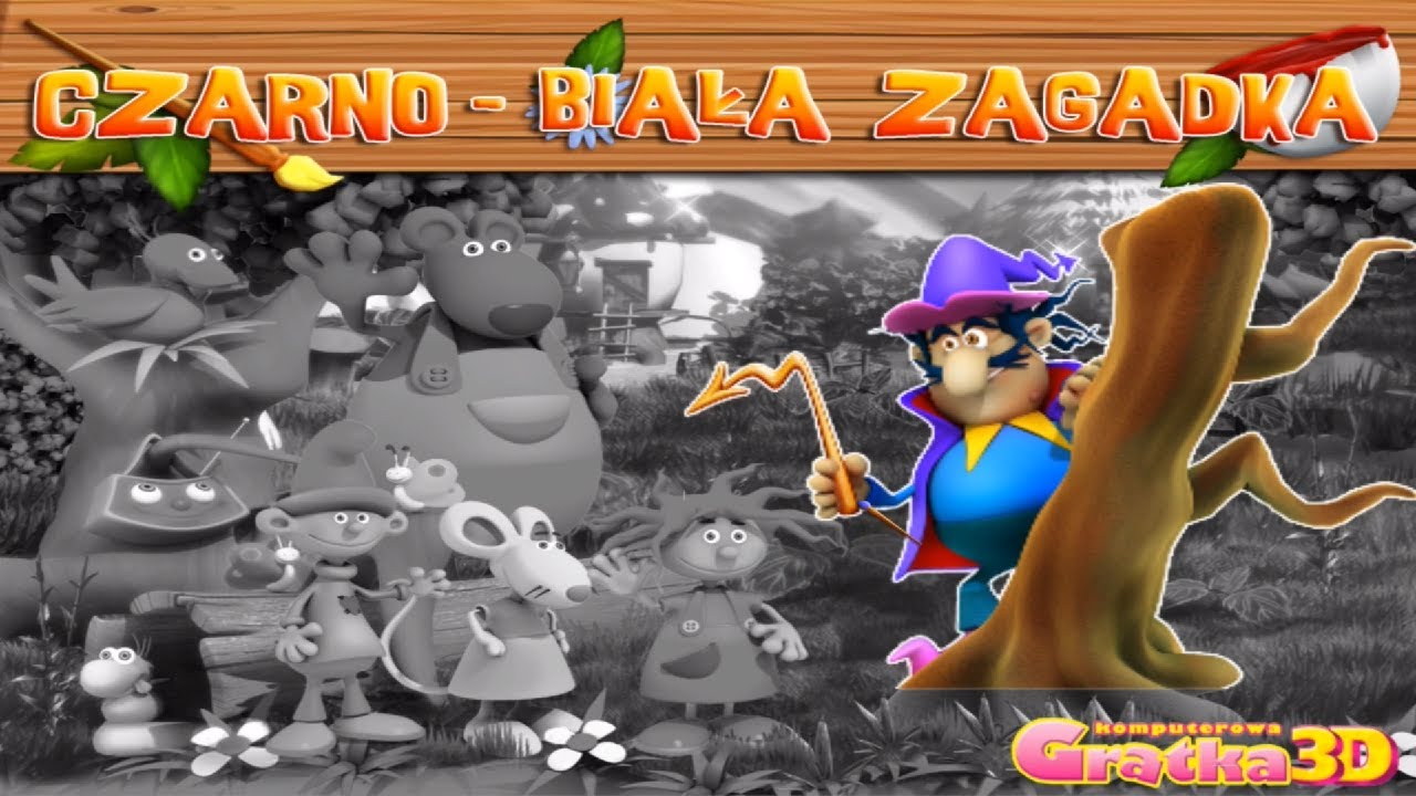 Komputerowa Gratka 3D: Czarno-biała zagadka (T12) [CAŁA GRA]
