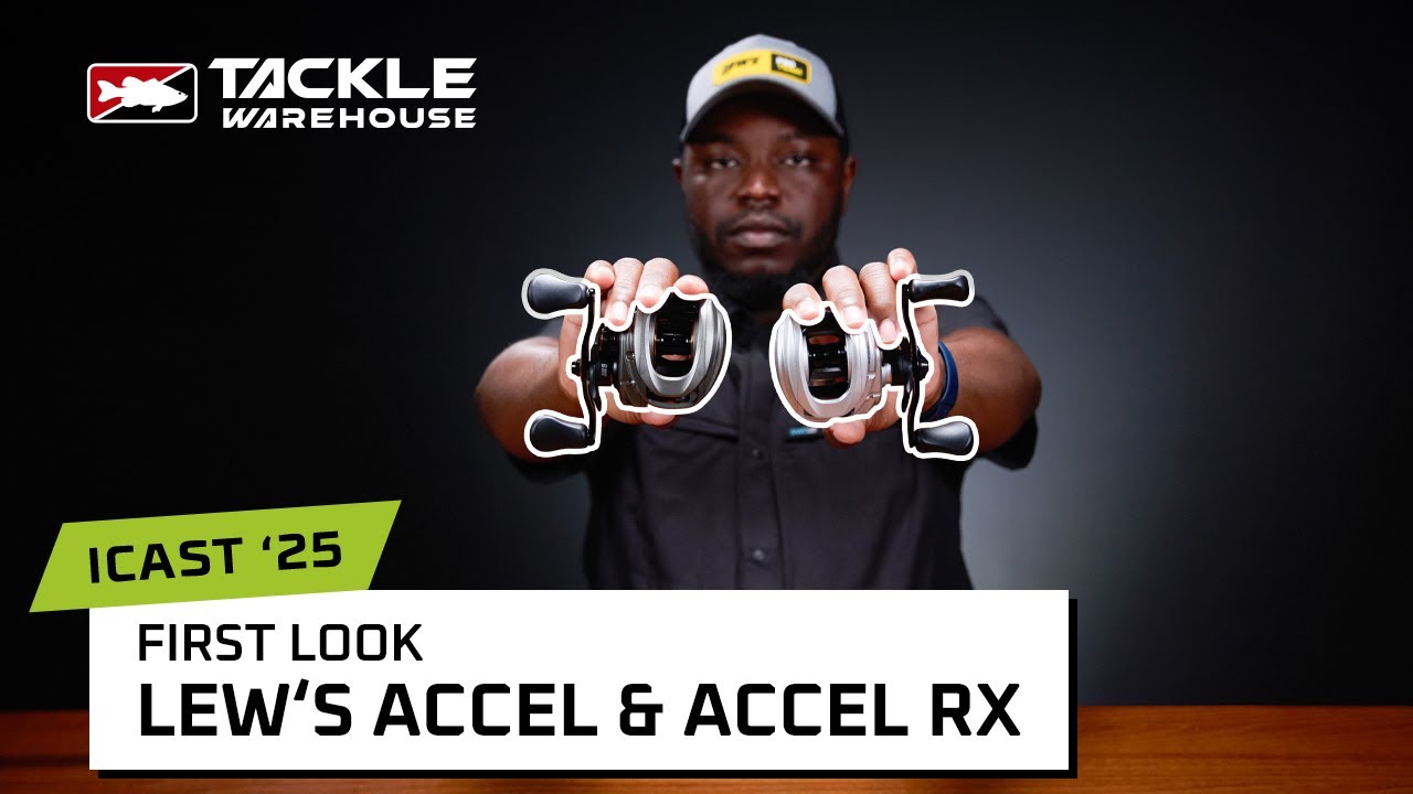 Встречайте новые кастинговые катушки ACCEL и ACCEL RX от Lew — идеальное сочетание производительн...