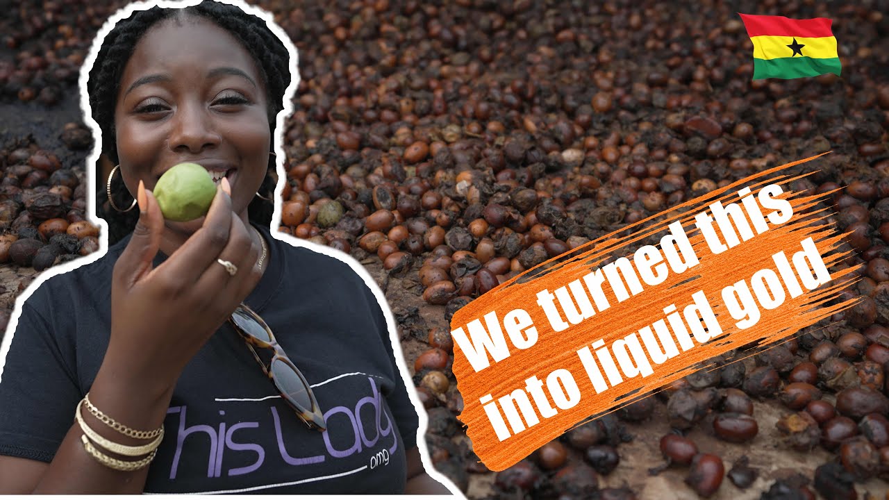 The real Shea Butter Story || How we make the Liquid Gold of Ghana 🇬🇭🤩