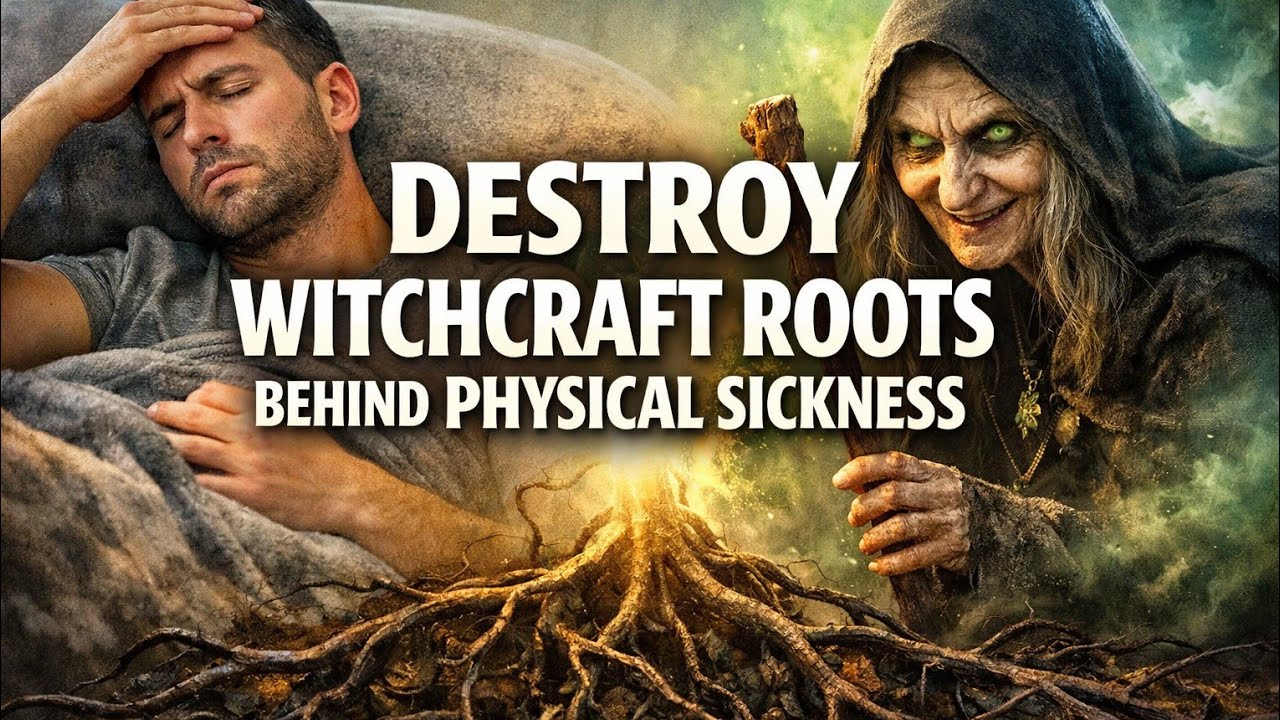 PRAY TO DESTROY WITCHCRAFT ROOTS BEHIND PHYSICAL SICKNESS - DELIVERANCE & HEALING PRAYER 