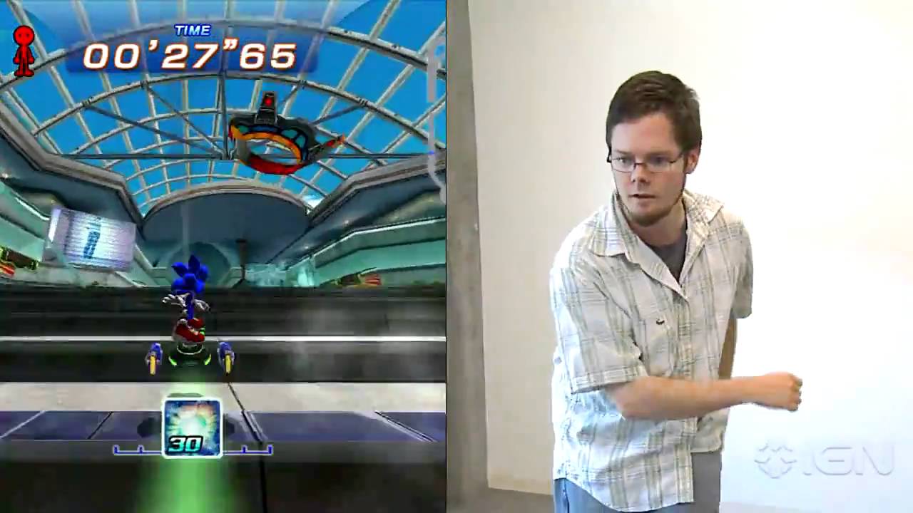 Kinect: Sonic Free Riders - Fancy Tricks Gameplay