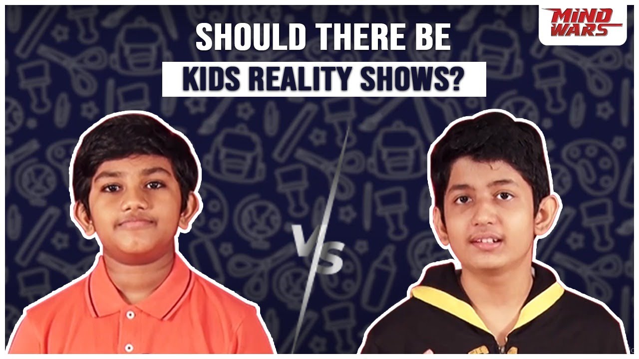 Should We Have Kids' Reality Shows? | War of Words | Mind Wars Debate #debate