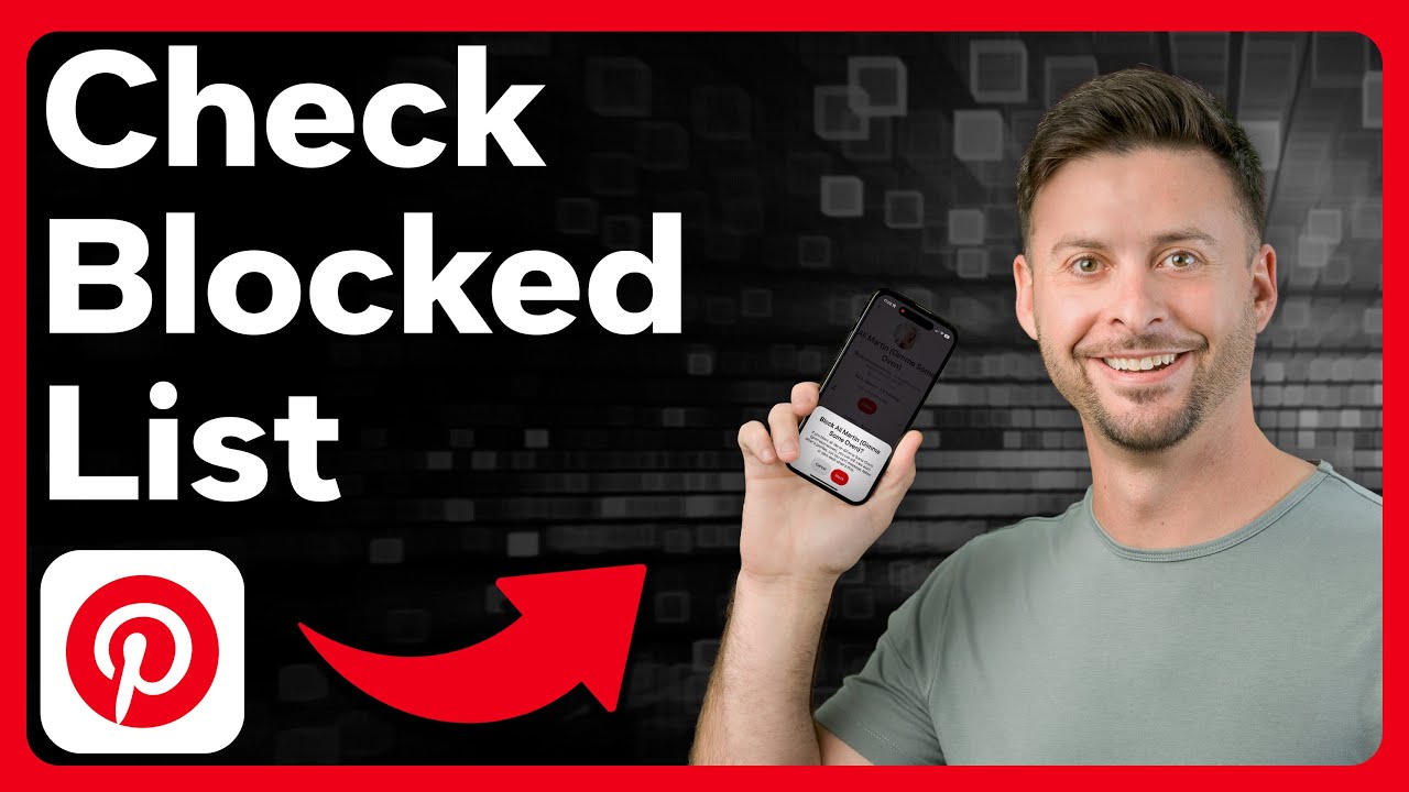 How To Check Block List On Pinterest