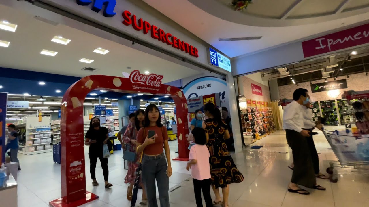 🇲🇲 MYANMAR People’s Shopping Lifestyle Vibe In A Nice Mall YANGON