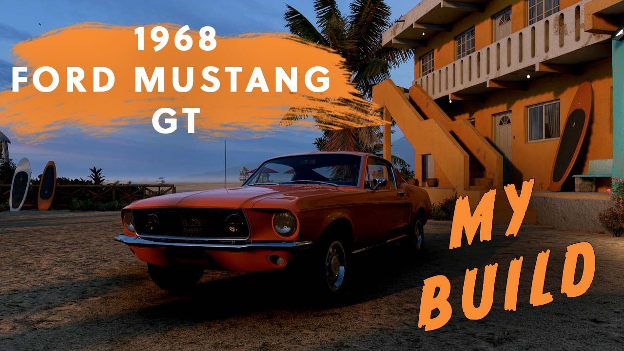 Forza Horizon 5 - 1968 Ford Mustang GT 2+2 Fastback Customization - Building My Car