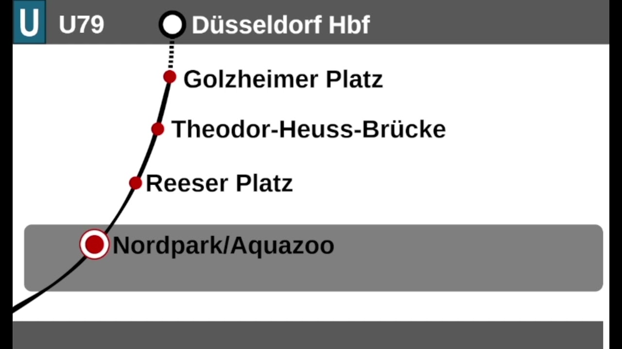 Rheinbahn-Ansagen | Der U79 Bis Düsseldorf Hbf Keine Komplette Ansagen