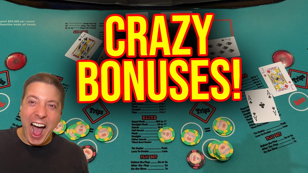 STILL LUCKY AF ON ULTIMATE TEXAS HOLD'EM POKER IN LAS VEGAS!! #poker