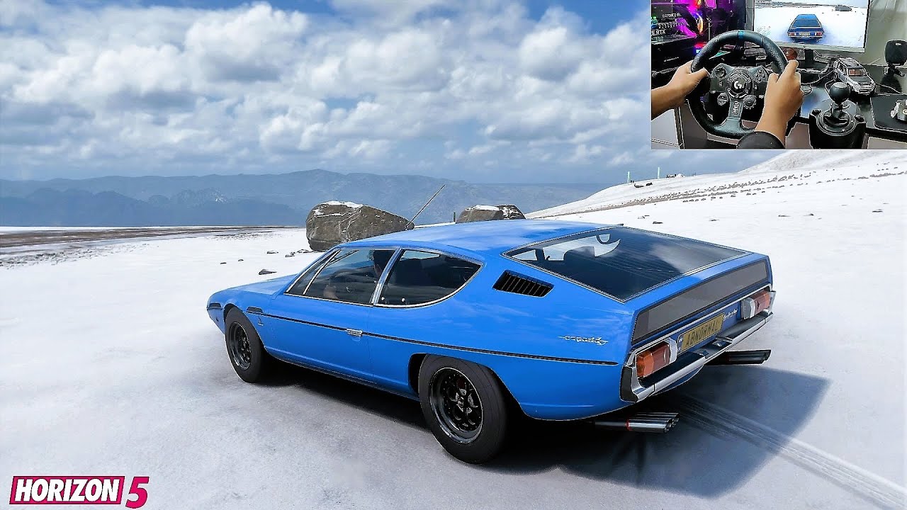 Forza Horizon 5 - 1500HP  | 1973 Lamborghini Espada 400 GT |  Logitech G923 Steering Wheel Gameplay