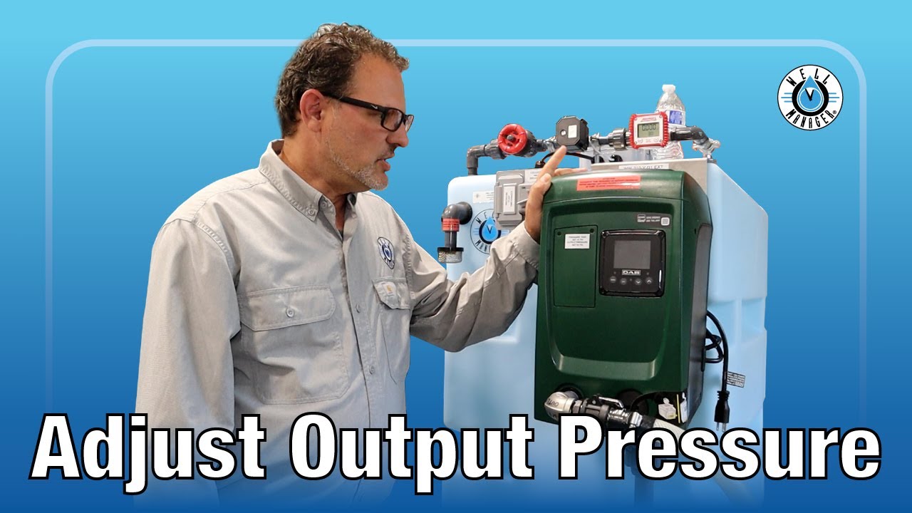 DAB E.SYBOX Pump | How to Adjust Output Pressure