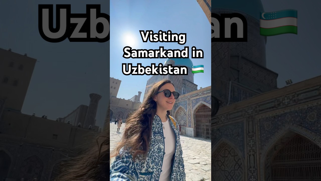 Final day in Uzbekistan - Samarkand #uzbekistan #samarkand #uzbek #travelwithme #silkroad