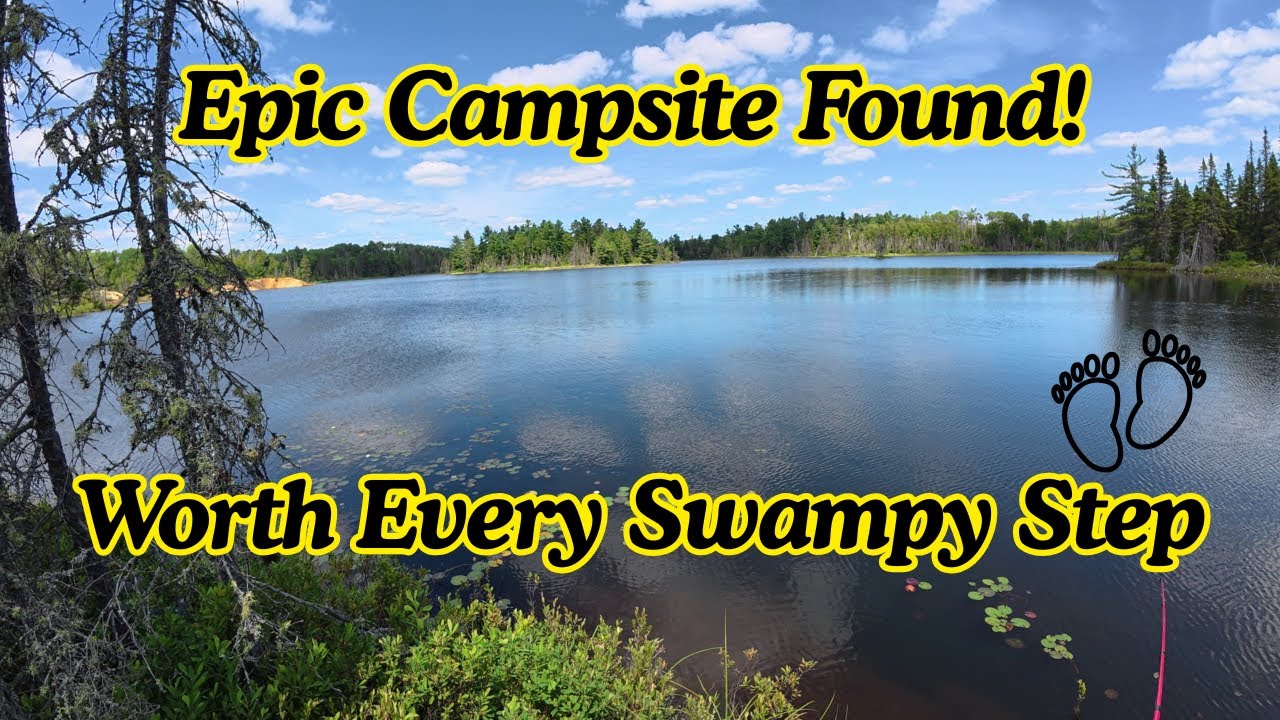 ATV Ride To James Lake Leads To Epic Campsite!
