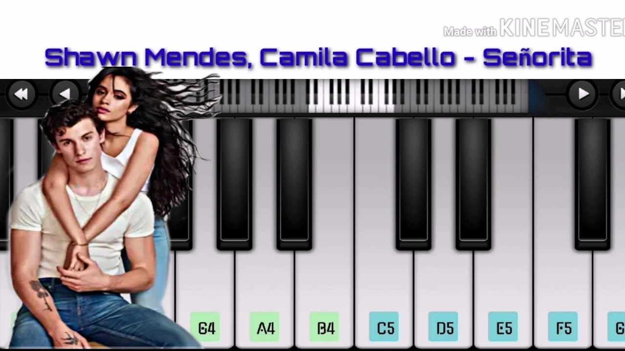 Shawn Mendes, Camila Cabello - Se&ntilde;orita - Mobile Perfect Piano Cover || SB GALAXY