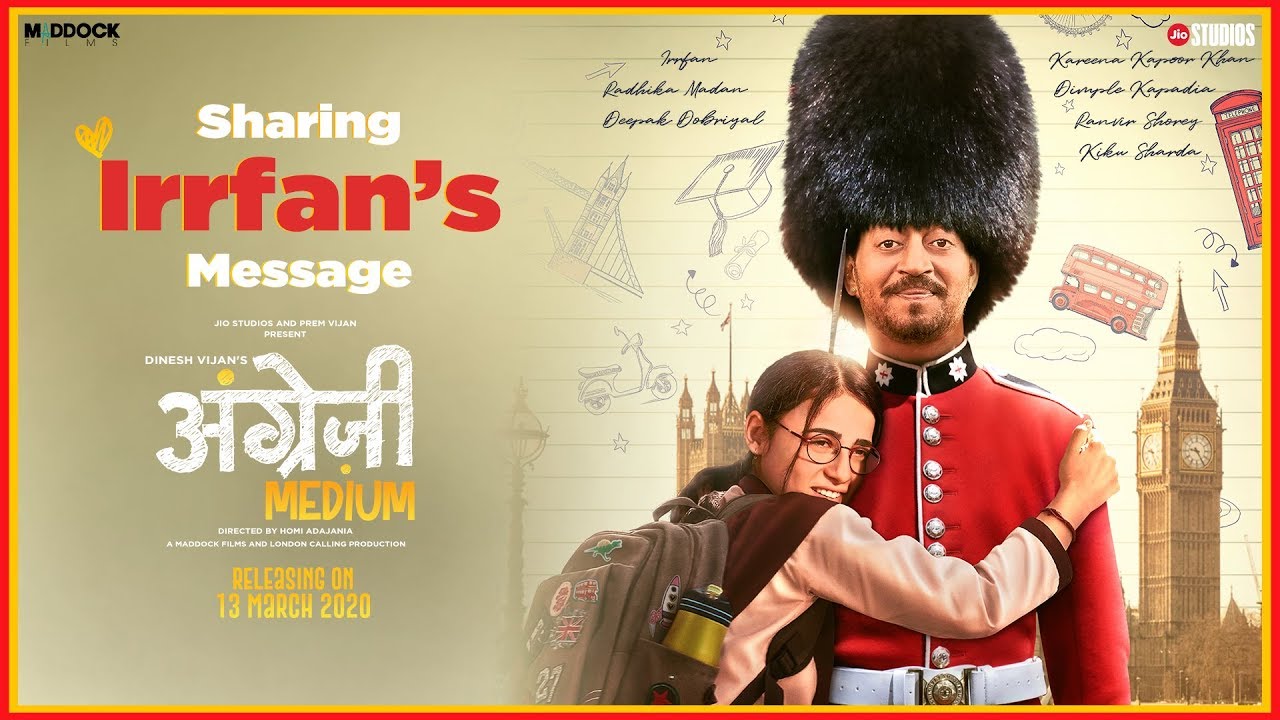 Irrfan&rsquo;s Heartwarming Message to Us All | Angrezi Medium | Trailer Out Now