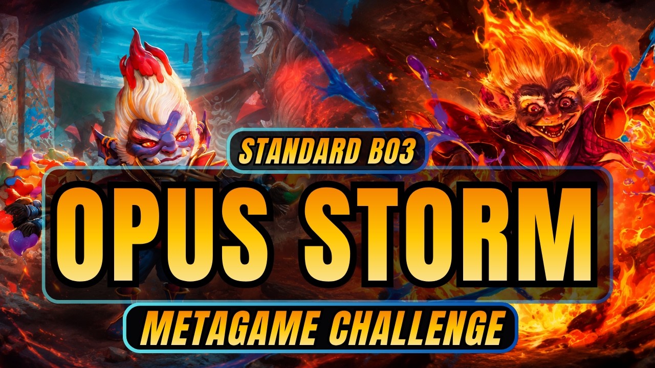 🤔Лучшая ли это колода для MTG Arena Standard Metagame Challenge? Izzet Opus Storm