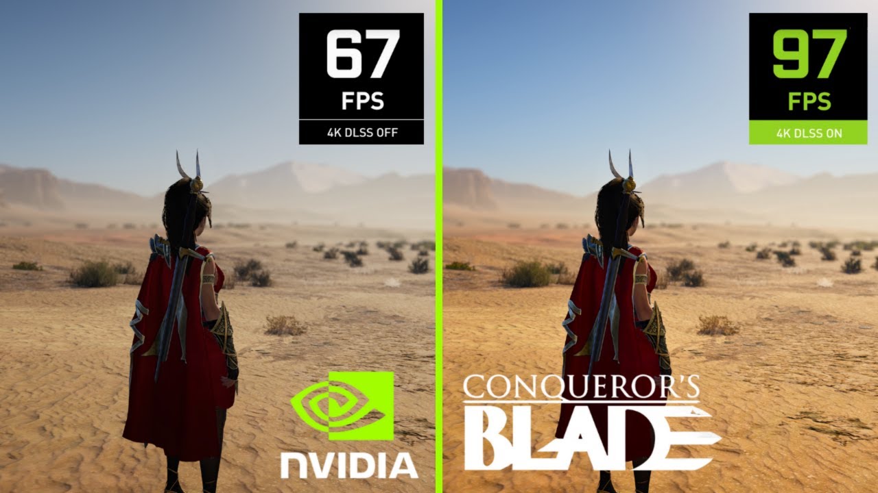 DLSS 4.5 for Conquerors Blade - Image Quality Boost & Free FPS? - Quick Guide for Nvidia GPU's!