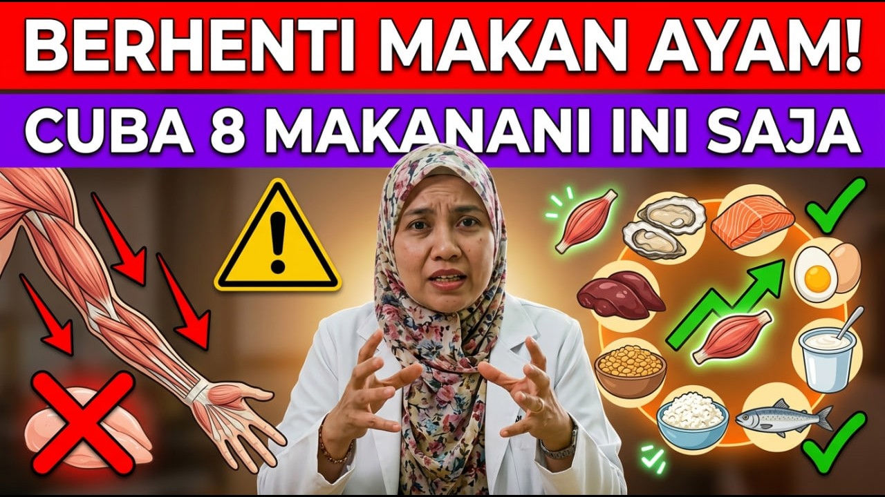 Mencair Selepas 50? 8 Makanan Super Untuk Kekal Kuat & Bertenaga