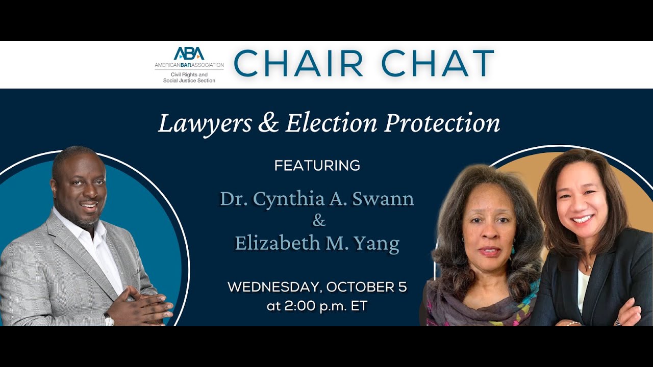 Lawyers & Election Protection | Chair Chat