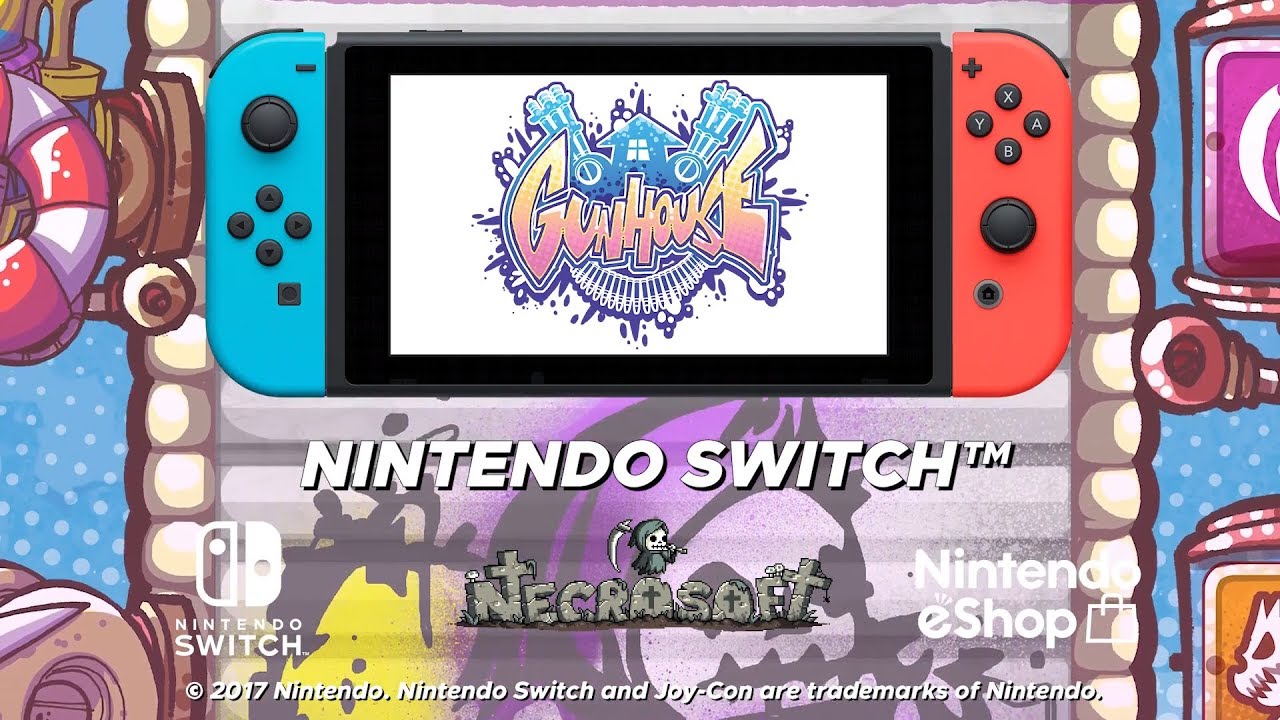Gunhouse trailer!! Out now for Nintendo Switch&trade;!!