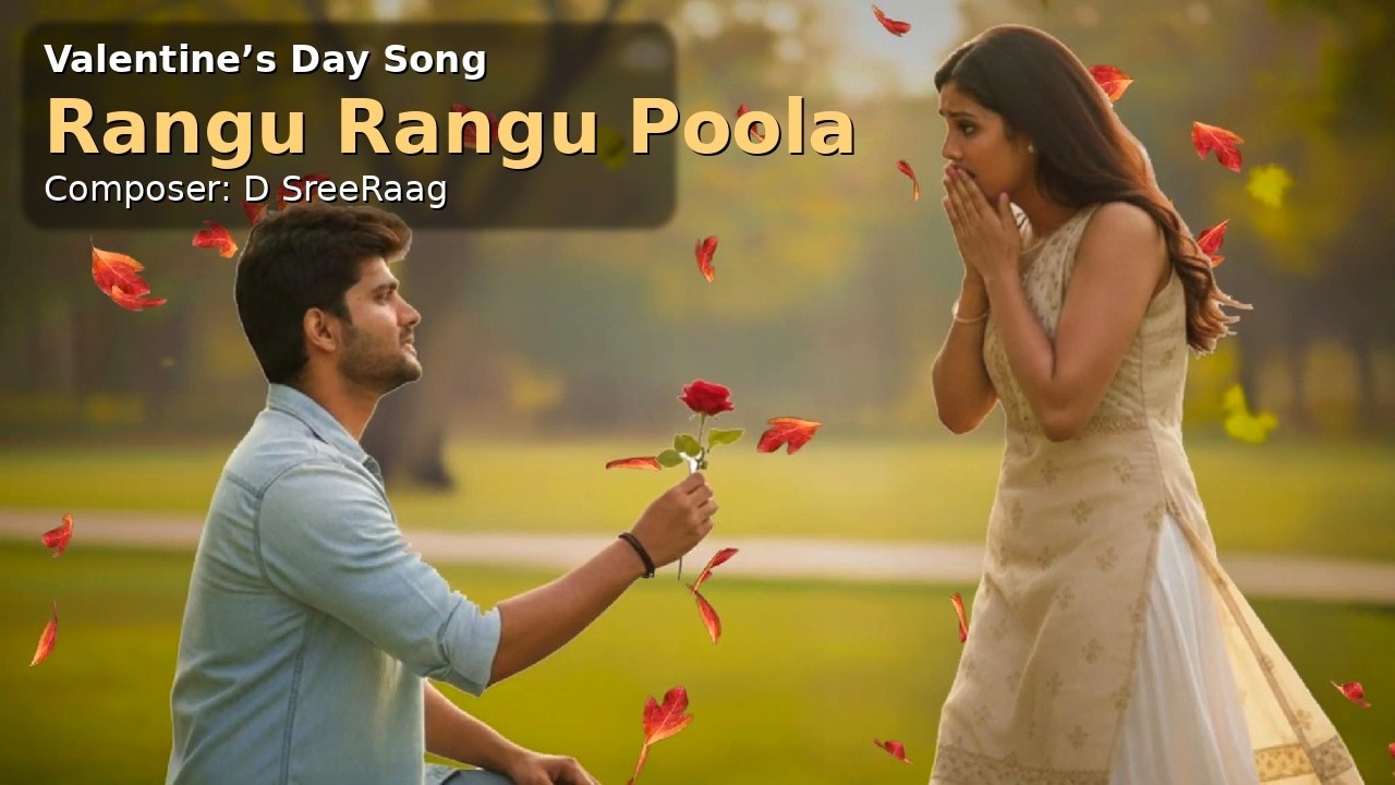 Rangu Rangu Poola  Valentine’s Day Special Song | New Telugu Love Song 2026 | Composer D SreeRaag
