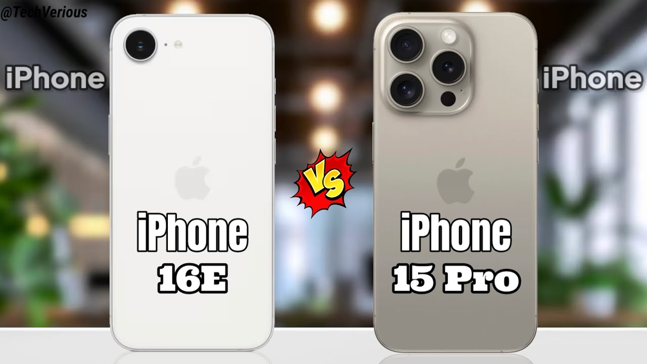 iPhone 16E против iPhone 15 Pro || #iphone