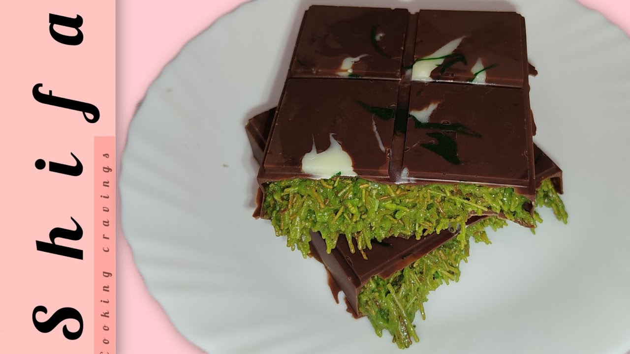 Making the Dubai Kunafa Chocolate Bar | pistachio Kunafa Chocolate | Dubai Viral Kunafa Chocolate 