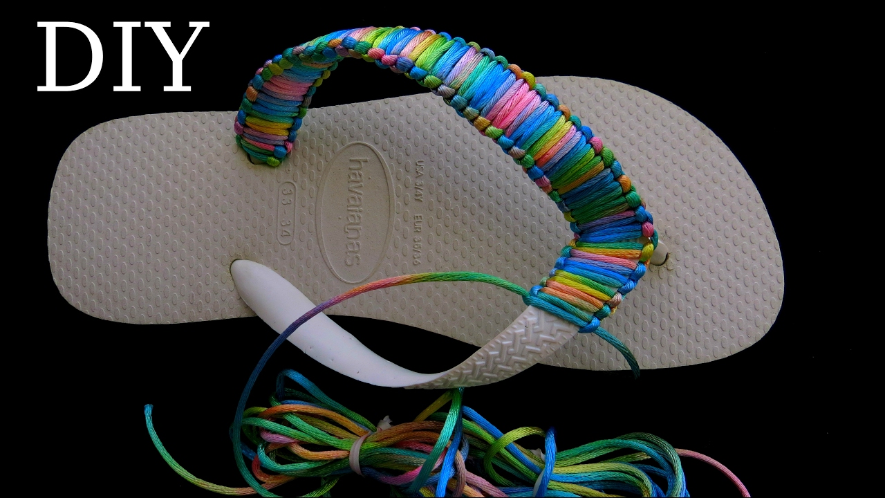 DIY - MACRAMÊ NO CHINELO