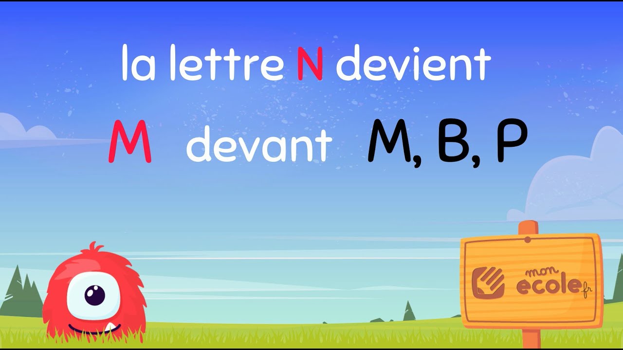 M devant M, B, P - Leçon Motoufo.fr