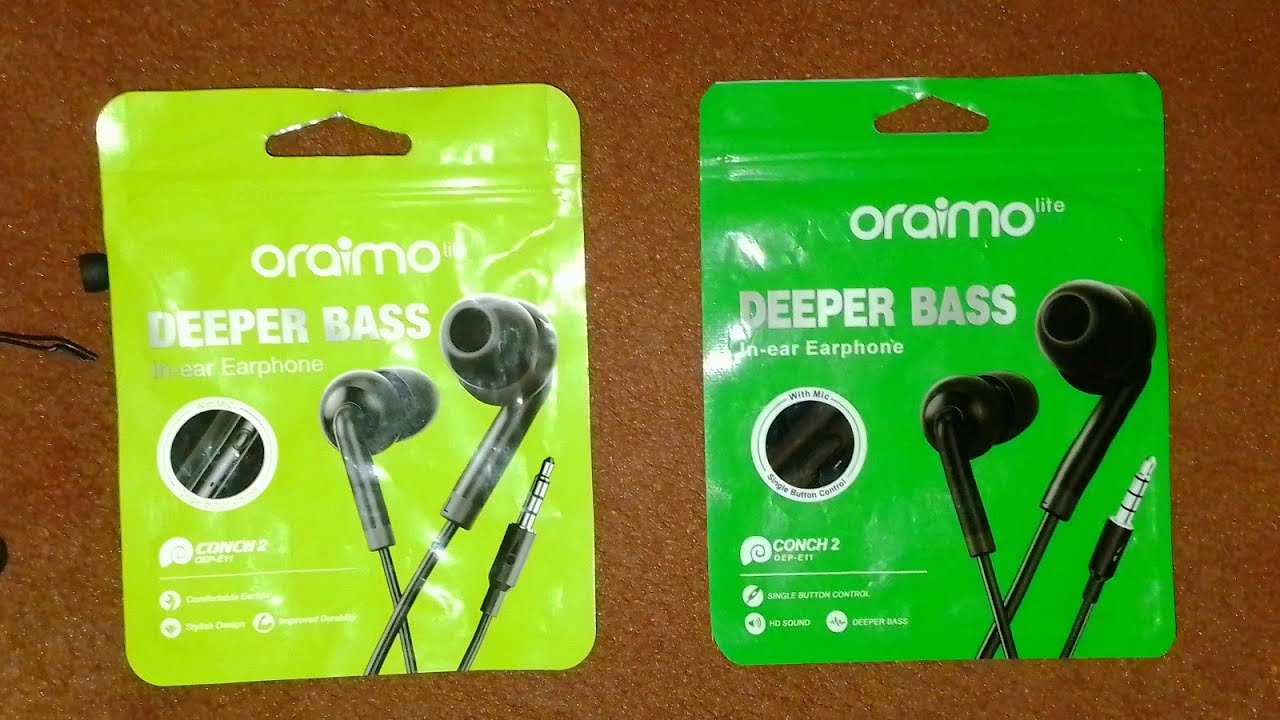 Как отличить поддельные наушники-вкладыши Oraimo от оригинальных (смотреть до конца)