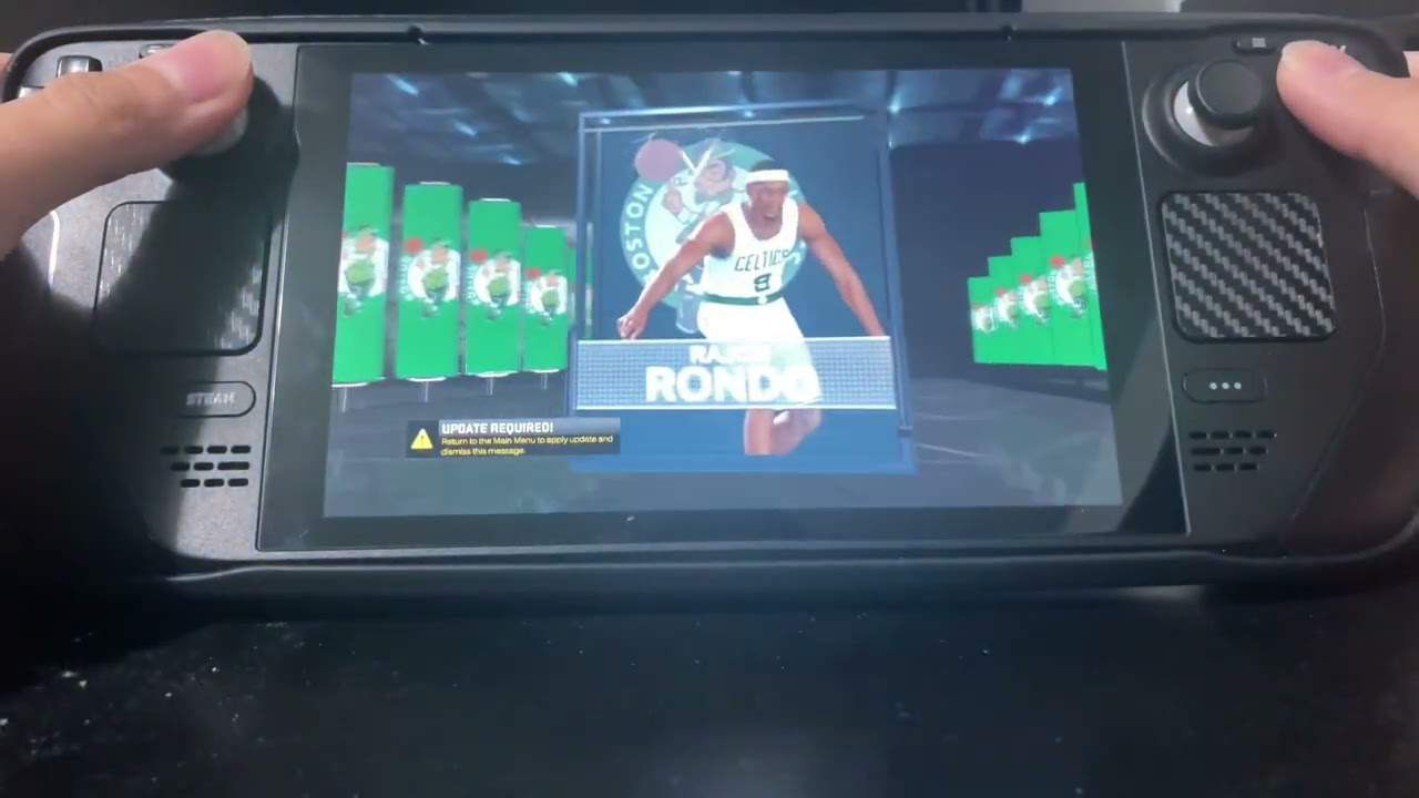 NBA 2K23 Steam Deck Gameplay