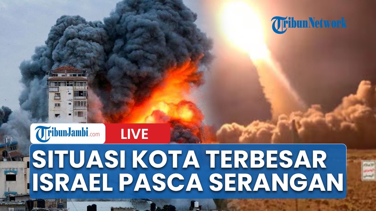🔴Situasi Haifa Kota Terbesar Ketiga Israel pasca Serangan ke Iran, Kondisi Darurat Berlaku