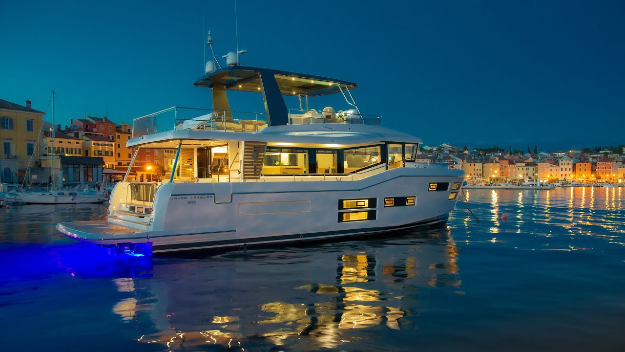 Обзор BENETEAU Grand Trawler 62: идеальная яхта для всех ваших незабываемых путешествий