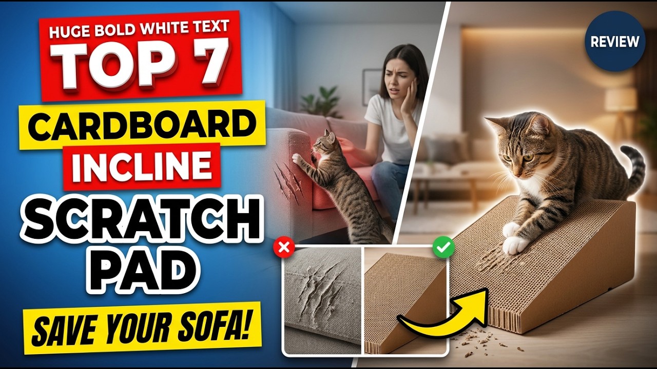 Top 7 Best Cat Scratching Pad Cardboard Incline Review (Unexpected) Buyer Guide 2026 Latest Update