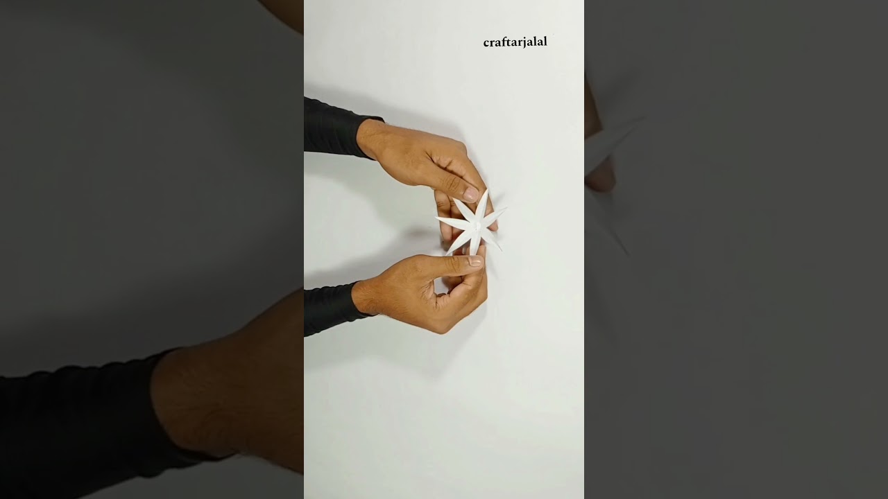 Simple Paper Flower Making 