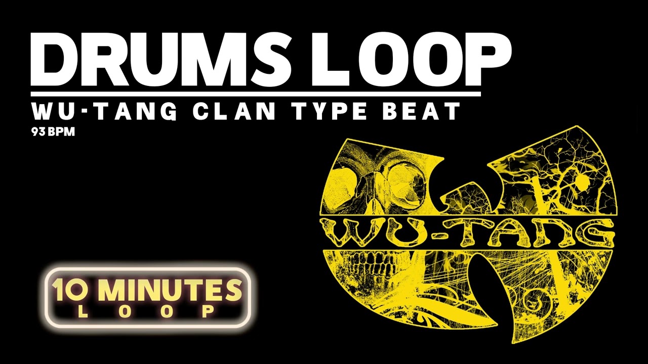 FREE DRUMS LOOP - Wu-Tang Clan Type Beat - 93 BPM 🥁
