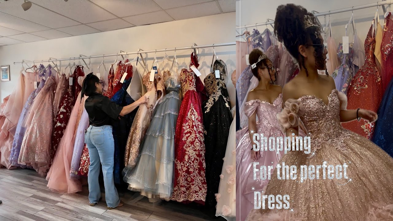 BUSCANDO VESTIDO PERFECTO PARA LA QUINCEAÑERA/ MI HIJA SE SINTIO MAL LE DIERON SU VESTIDO A OTRA 😭