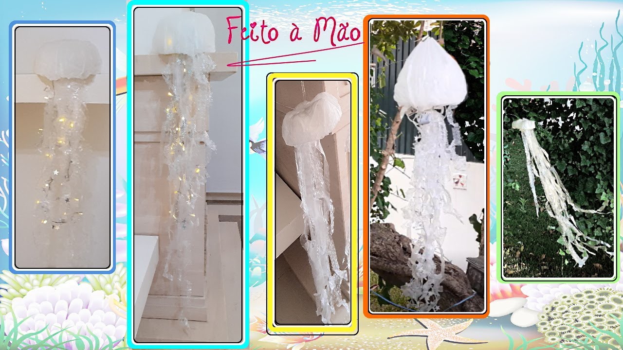 Vamos fazer Alforrecas com Sacos de Plástico!