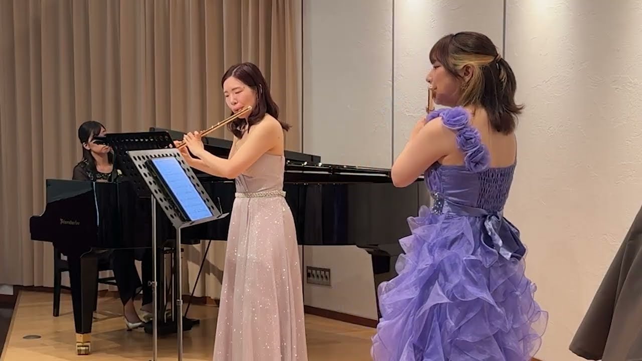 【フルートデュオ＋ピアノ】ドップラー作曲 / リゴレットファンタジー
