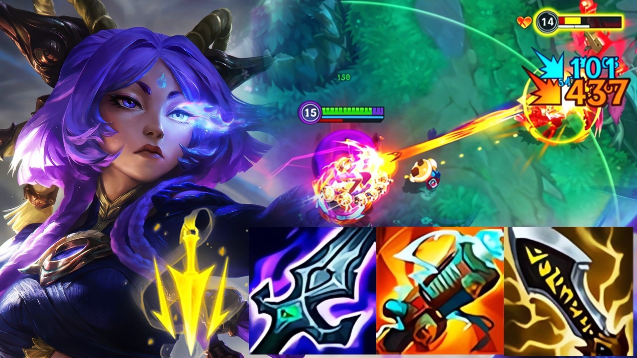 WILD RIFT MORGANA ADC GAMEPLAY | 24 -3 -11 MVP | MORGANA BUILD RUNES