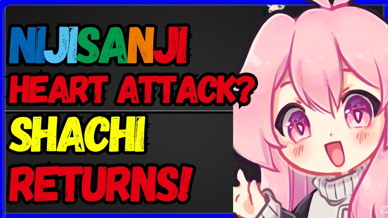 SHACHI Voice RETURNS!! Nijisanji Vtuber HEART ATTACK?! Brave Group GRADUATION, Indie vtuber grad?!