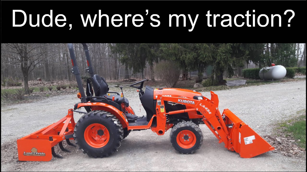 New Tractor and Effectiveness of Tire Ballast