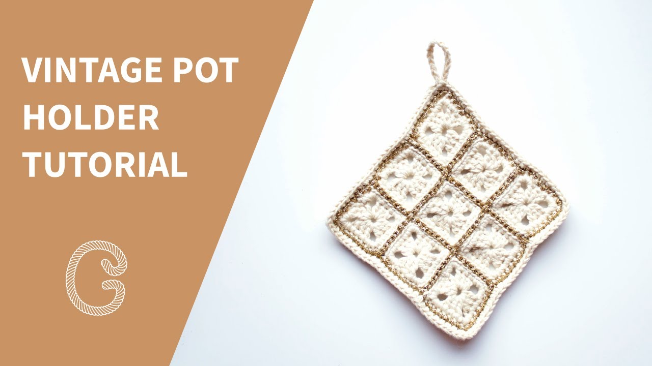 Vintage Pot Holder Crochet Pattern