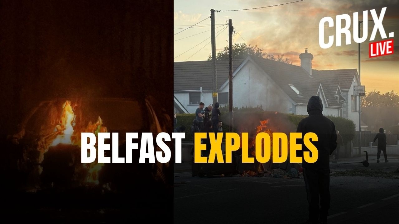 LIVE | Belfast Riots Rage, Police Helpless As Protesters Hurl Petrol Bombs, Go On Rampage | UK