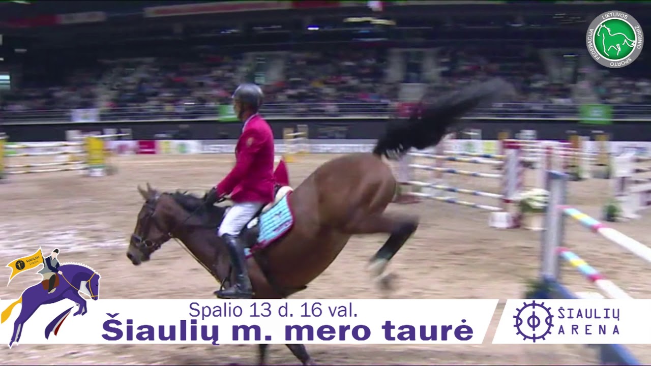 Tarptautinės žirgų konkūrų varžybos &Scaron;iaulių arenoje spalio 13 d.!