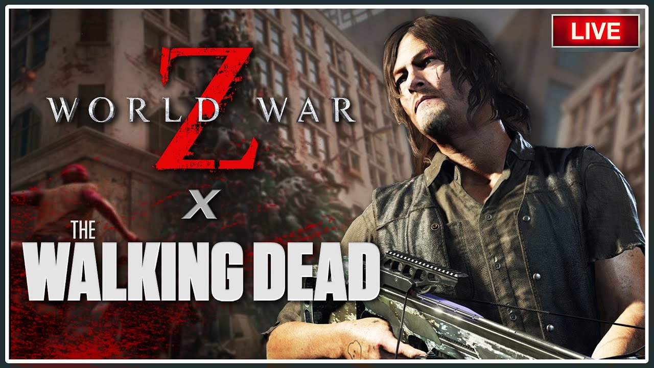 🔴THE WALKING DEAD x WORLD WAR Z | World War Z: The Game LIVE | Interactive Streamer