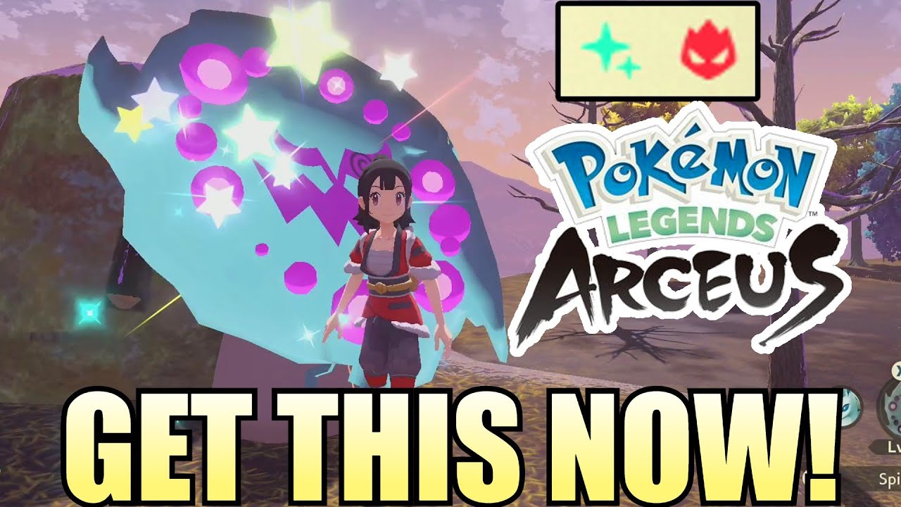 Get SHINY ALPHA Spiritomb Now with YOUR OT in Pokemon Legends Arceus