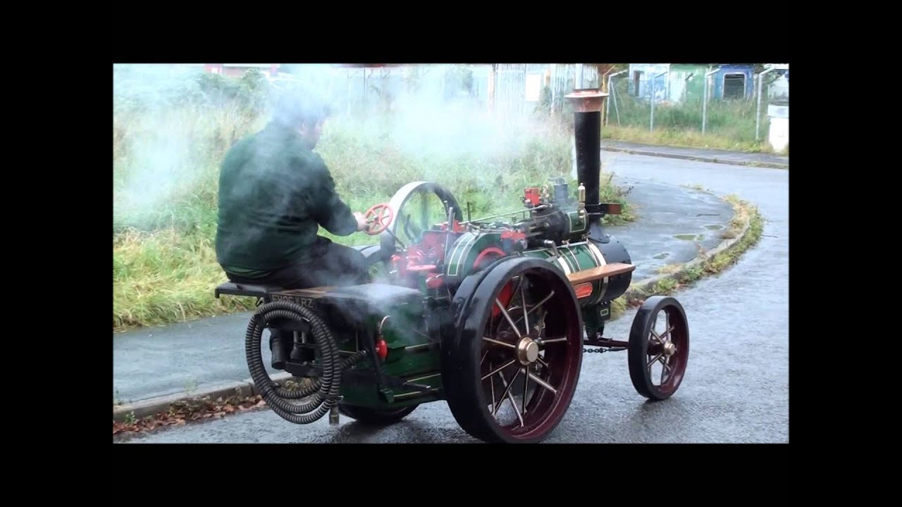 6 inch scale Burrell agricultural engine