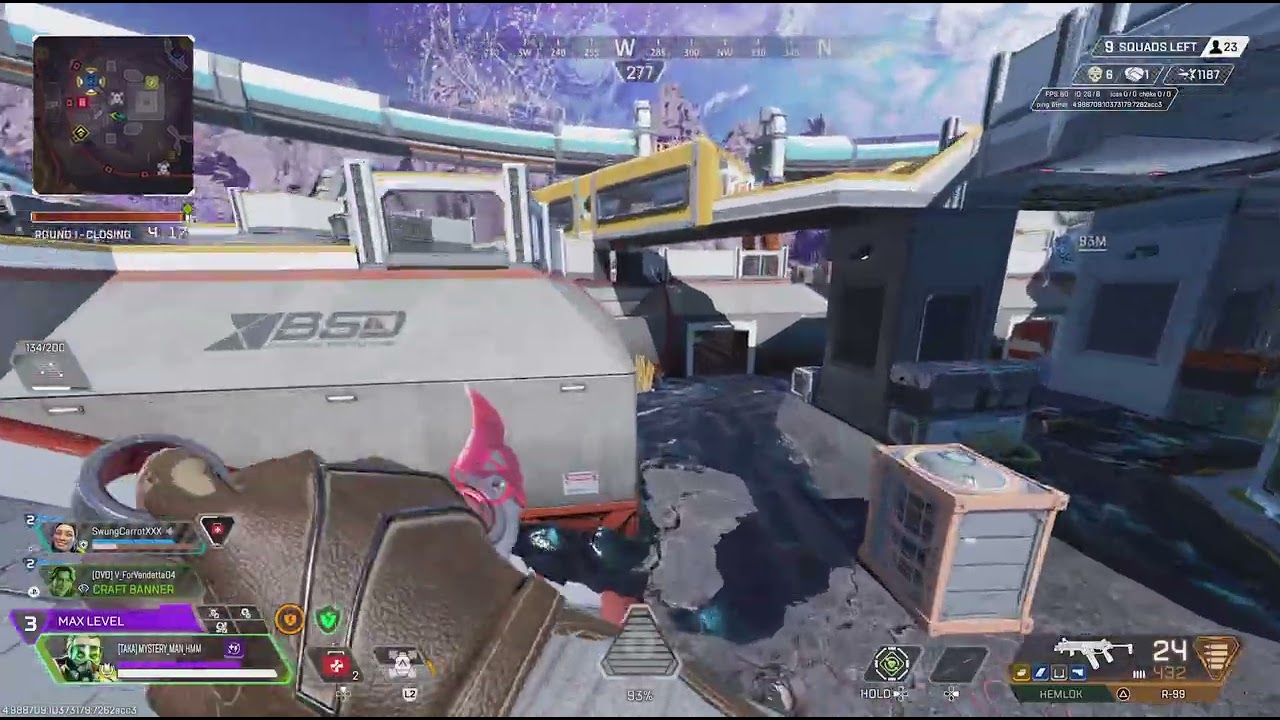 Gas daddy go crazy on Apex Legends with 4 and SwungCarrotXXX