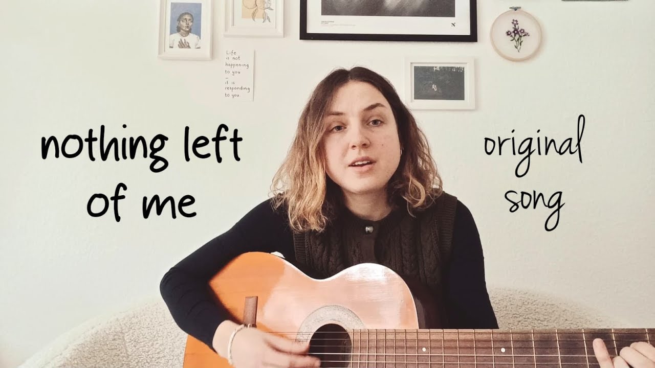 I wrote a song about struggling with life