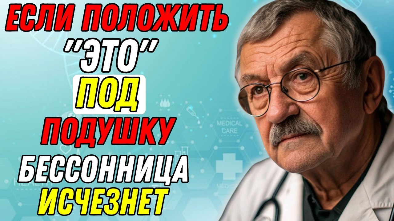 «Положите это под подушку — и всё изменится» - Совет врача избавившего 2000 пациентов от бессонницы