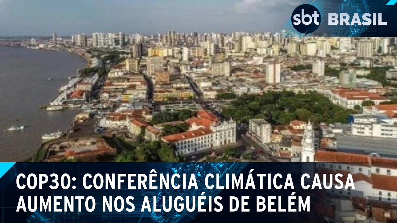 Preços de aluguéis em Belém durante a COP30 são alvos de crítica | SBT Brasil (15/03/25)